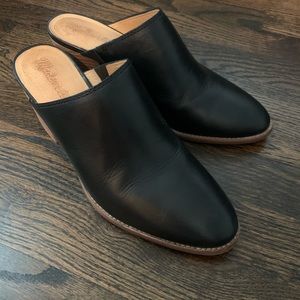 Madewell wedge mule shoes with minimal wear